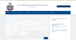 Desktop Screenshot of biseb.edu.pk